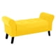thumbnail image 2 of Banqueta Baul Lua 2c Felpa 20 Amarillo, 2 of 6