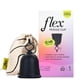thumbnail image 1 of Kit de inicio para copa menstrual FLEX Cup, ajuste completo, talla 02, 1 of 9