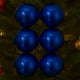 thumbnail image 3 of 6 Esferas Navideñas Bambalinas 4cm Adorno Azul Decoracion, 3 of 3