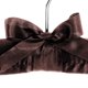 thumbnail image 5 of Paquete de 5 perchas acolchadas de satén para suéteres, vestidos de novia y de boda, de seda, de tela suave, sin bultos, para abrigos, blusas y vestidos., 5 of 8