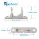 thumbnail image 2 of (paquete De 2) Repuesto De Pestillo De Puerta Para Lavadora 131763310 Compatible Con Frigidaire Y Kenmore Reemplaza Ap3580441 1032664 131763300, 2 of 5
