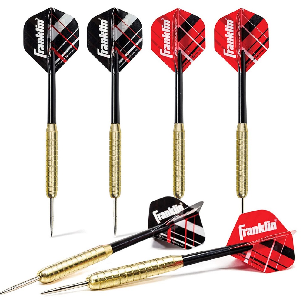 Franklin Sports - Dardos Punta De Acero 18 G 6 Unidades