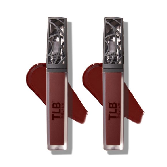 Labial líquido mate The Lip Bar Brickhouse 2 unidades 7 ml