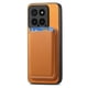 thumbnail image 4 of Funda de Cuero Magnética con Tarjetero para Xiaomi 14 Cubierta Delgada Amarillo, 4 of 5