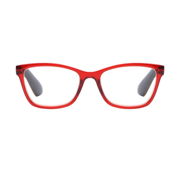 Anteojos de Lectura M Glasses Spring Hinge 1.25x Rojo Cristal