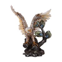 Magideal - Escultura De Águila Moderna, Arte Coleccionable, Exhibición De Artesanía Decorativa, Estatua De Animal De Resina Para Decoración Del Hogar, Estantería Estilo A