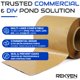 thumbnail image 4 of Cinta adhesiva para juntas Pond Liner REKVEN, 30 pies x 15 cm, doble cara, butilo, 4 of 9