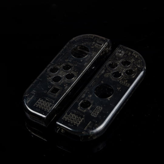 Genérico - Carcasa De Repuesto Compatible Con Nintendo Switch /oled Joycons - Carcasa De Reparación Diy Para Consolas Switch/oled-negro