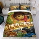 thumbnail image 4 of Go Diego Go Conjunto de sábanas temático, trío de piezas, cómodo y amigable con la piel, diseño único, regalo de decoración para el hogar para familiares, amigos y fans,140cm *210cm, 4 of 6