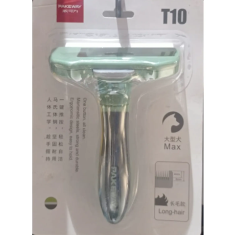 Genérico - Peine Cepillo Para Perros Y Gatos Mascotas Con Boton