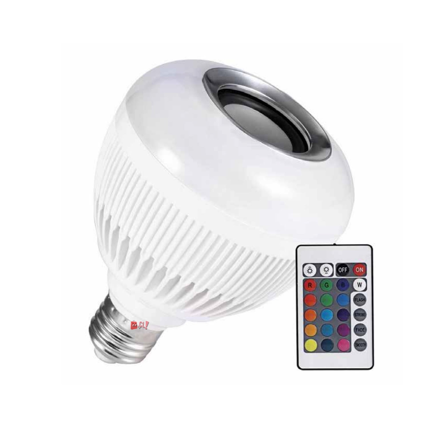 Puntostore - Ampolleta Led Con Parlante Bluetooth 3w Blanco - Ps