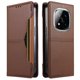 thumbnail image 1 of Funda Billetera para [Xiaomi Redmi Note14 Pro 5G] Tarjetero Magnético Soporte Marrón, 1 of 6