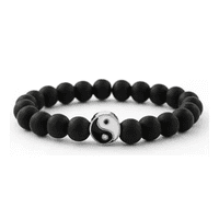 Genérico - Pulsera Piedras Ying Yang