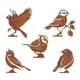 thumbnail image 4 of 5 Piezas De Accesorios De Fotografía De Decoración De Pájaros De Hierro Para Puertas De Jardín De Alféizares De Ventanas De Patio, 4 of 5