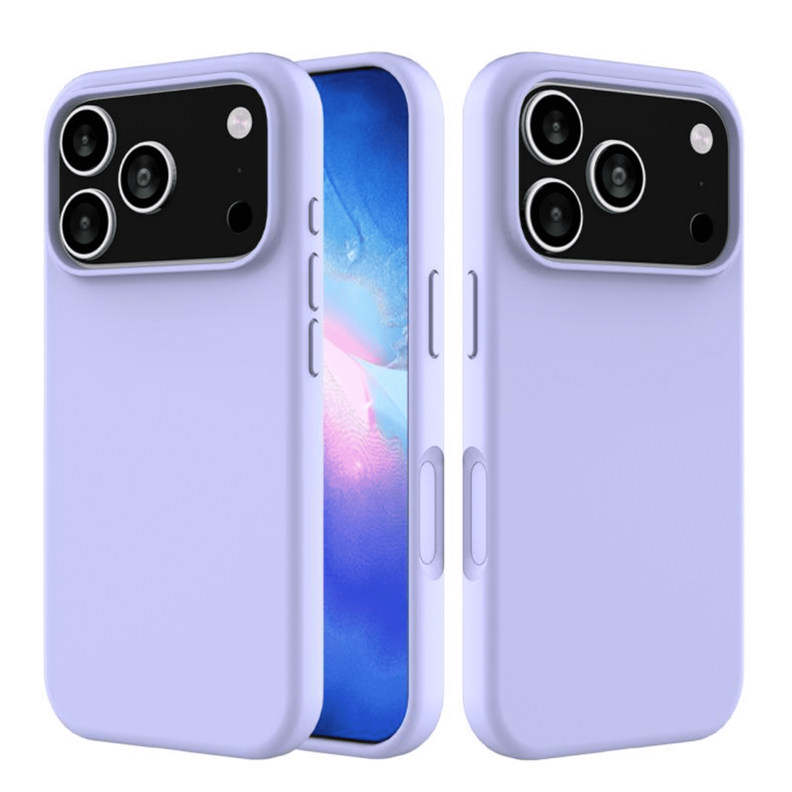 Joigo - Carcasa Funda Para Iphone 17 Pro Max Goma Lila