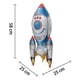 thumbnail image 5 of Globo inflable Rocket Spaceman Astronaut para fiesta infantil, 5 of 6