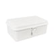 thumbnail image 3 of Caja De Almacenamiento De Metal En Blanco, Contenedor De Almacenamiento Para Velas, Herramientas, Suministros Para Manualidades, Color Blanco, 3 of 3