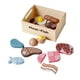 thumbnail image 1 of Juego de alimentos de madera, juego de cocina, juguete educativo, juguetes de cocina de simulación, juego de comida simulada para niños, niñas y niños, 1 of 5