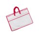 thumbnail image 4 of Bolsa De Almacenamiento De Mantas Con Cremallera, Organizador De Ropa Para Sábanas, Juguetes Y Ropa, Borde Rojo., 4 of 5