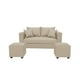 thumbnail image 2 of Living Aurelia 2 Cuerpos + 2 Pouf Tela BEIGE, 2 of 2