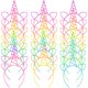 thumbnail image 1 of Diademas de unicornio Zddaoole de plástico para niñas, 24 unidades, 1 of 7