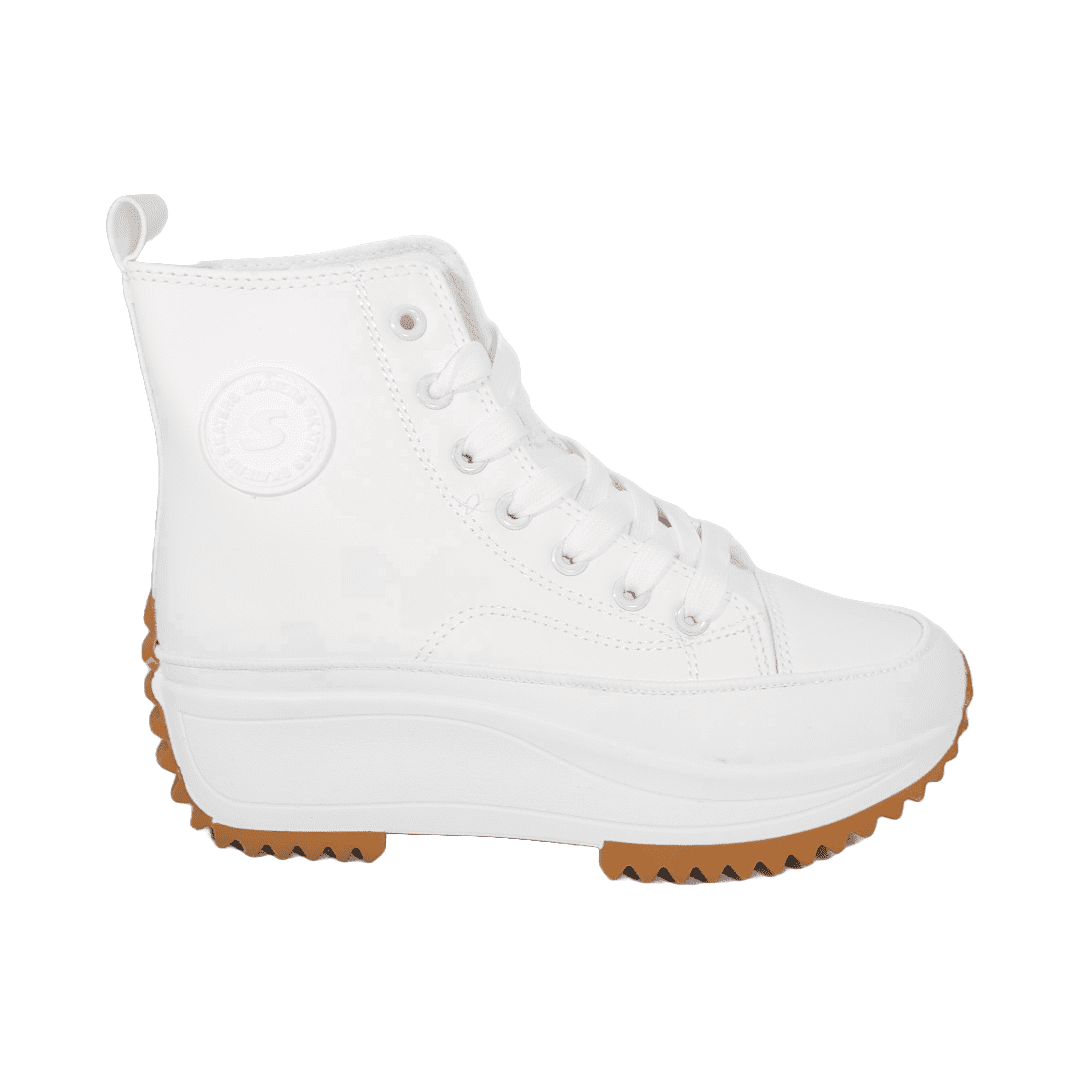 Skaters - Zapatillas Urbanas Skater Con Caña Mujer | 771-6014 - Talla 35