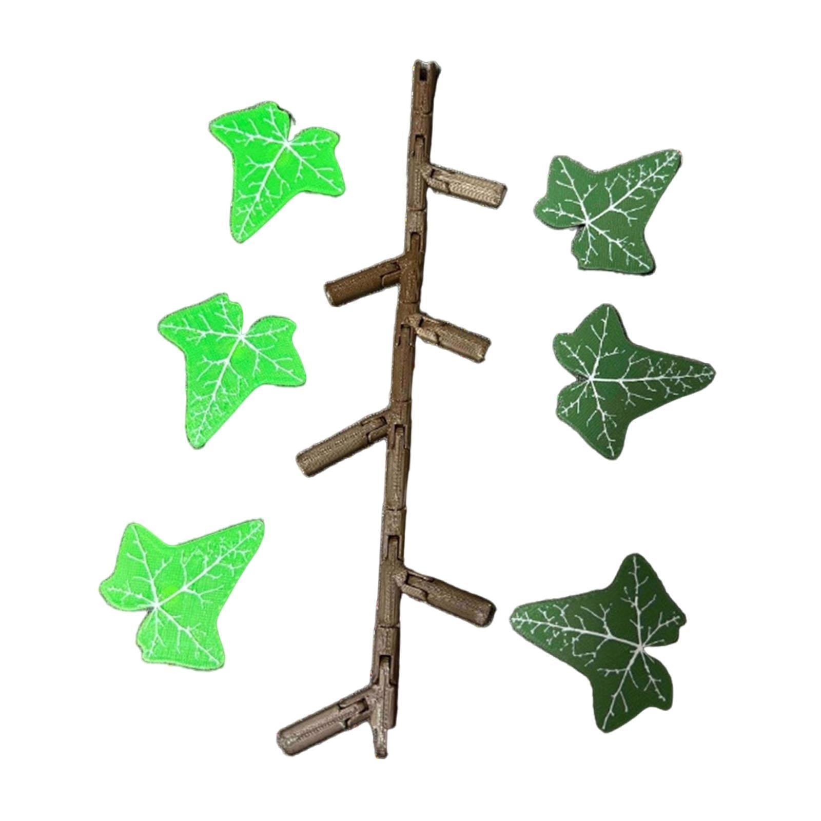 Magideal - Imanes De Nevera De Hiedra, Imanes Decorativos, Creativos Artificiales Para La Cocina Del Hogar, Imanes De Vid De Hoja De Bricolaje, Imanes De Follaje Estilo C