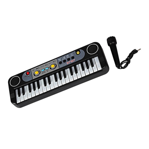 Piano Eléctrico Infantil 37 Teclas Con Micrófono - Juguete Musical Para Niños, Ideal Para Interiores Y Exteriores Piano Eléctrico Infantil 37 Teclas Con Micrófono - Juguete Musical Para Niños, Ideal Para Interiores Y Exteriores