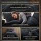 thumbnail image 2 of Cobertor Texturizado De Invierno Rb King Negro, 2 of 4