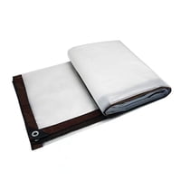 Xusx111 - Tarps Resistente Impermeable - 8.2X10Ft Transparente Alfombra De Vinilo Con Grommets - Lámina De Plástico De Invernadero Para El Jardín, Transparente Poli Lona - Cubierta De Planta A Prueba