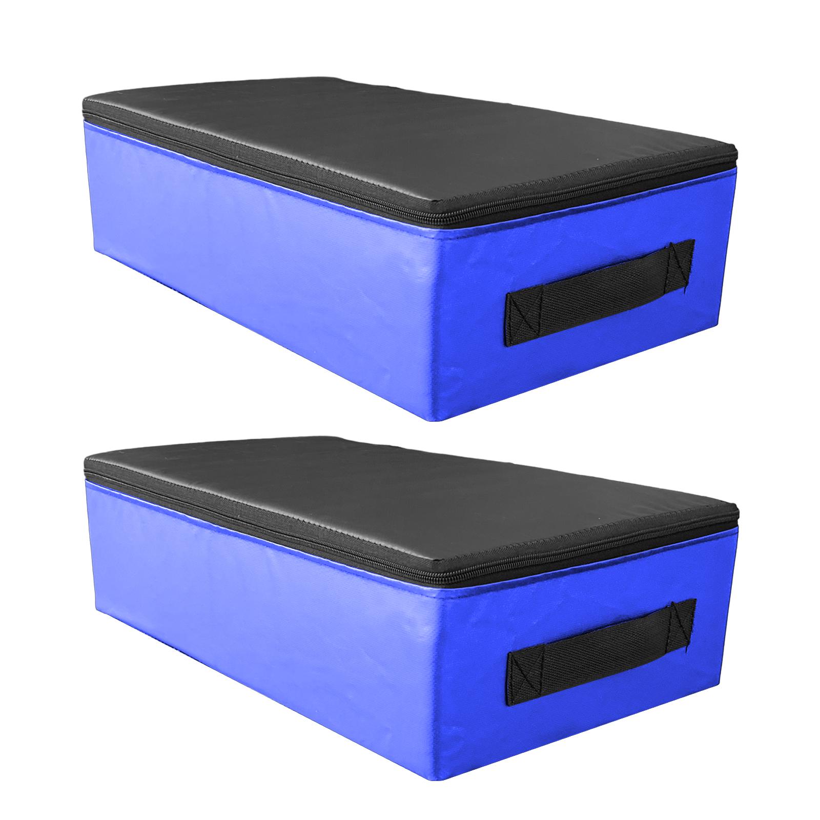 Magideal - 2 Piezas Almohadilla De Barra Alfombrilla Protectora Tapete Silencioso Para Caída De Pesas Cojín Amortiguador Diseño De Protección Y Reducción De Ruid Azul Negro