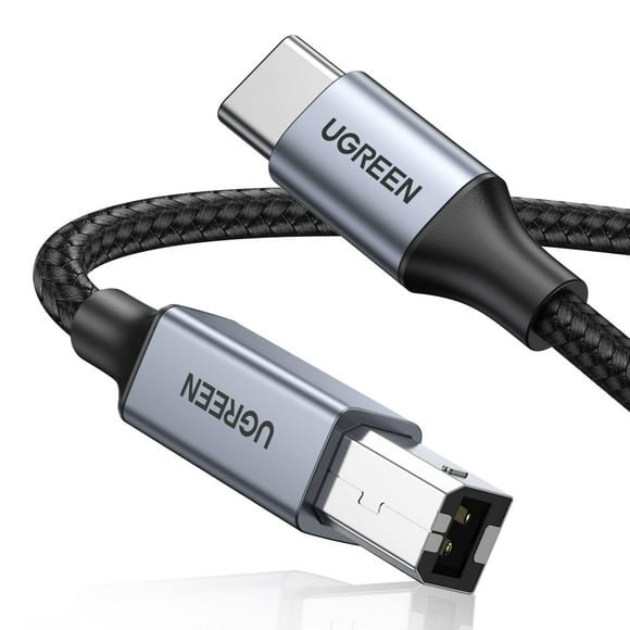 Cable de impresora USB C a USB B UGREEN de 5 m para MacBook Pro/Air