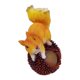 thumbnail image 2 of Ardilla Realista Estatuilla Jardín Escultura Decoración Amarillo Castaño Chino, 2 of 5