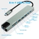 thumbnail image 2 of Hub USB-C Vrebrey 8 en 1 con HDMI 4K, PD de 85 W, USB-A y USB-C, 2 of 6