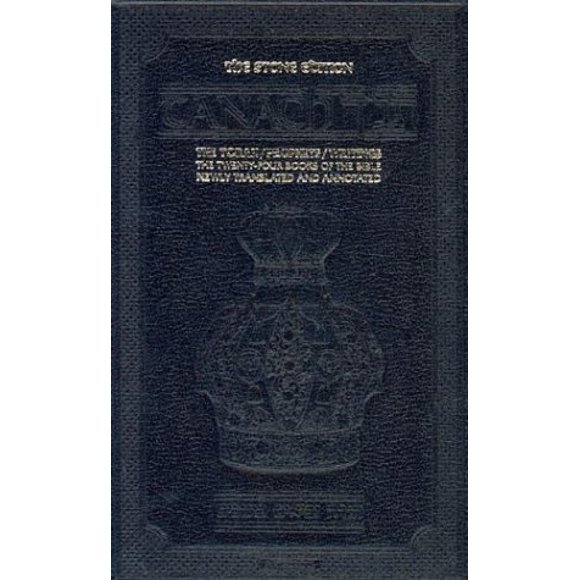 Libro Mesorah Publications Tanaj Edición Stone Tamaño Estudiante Negro