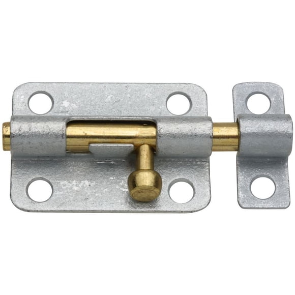 Barrel Bolt National Hardware N151-878 V834 de acero galvanizado