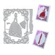 thumbnail image 1 of Plantilla de troquelado metálico para hacer tarjetas de invitación de matrimonio, 1 of 7