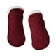 thumbnail image 5 of 1 Par De Calcetines De Invierno Para Mujer, Cálidos Para Mujer, Regalos, Rojo Vino, 5 of 5