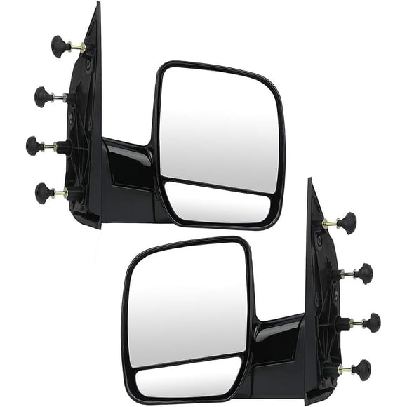 Espejos Manuales ECCPP Ford E150 E250 E350 Par Exterior