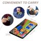 thumbnail image 4 of Bob el Tren Porta Pasaporte y Cartera de Viaje Premium de Cuero PU, Funda de Pasaporte Bloqueo RFID con Ranuras para Tarjetas de Crédito, Estuche para Libro de Pasaporte para Familia 10cm × 15cm, 4 of 6