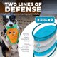 thumbnail image 2 of Juguete para perro Outward Hound 25 cm color zanahoria, peluche chirriante, 2 of 7