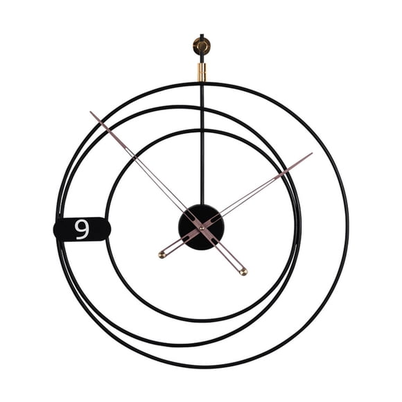 Reloj De Pared Simple, Relojes De Metal Para El Hogar, Para Comedor, Adorno, Dormitorio