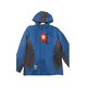 thumbnail image 1 of Chaqueta cortaviento deportiva ultra liviana micropolar azul marino, talla S, 1 of 2