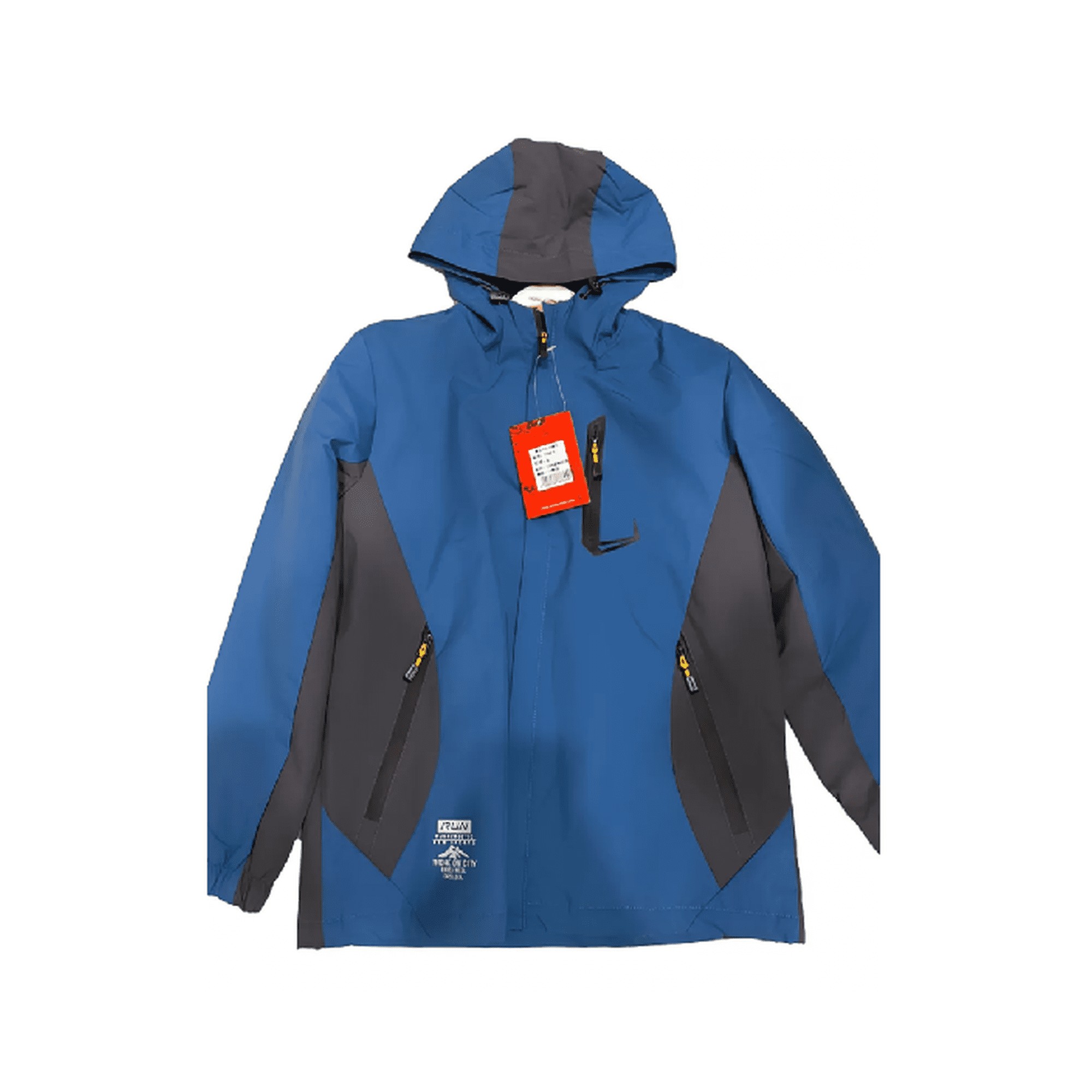 Genérico - Chaqueta Cortaviento Deportiva Ultra Liviana Micropolar Azul Marino, Talla S
