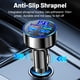 thumbnail image 3 of Cargador para auto Alanph de 120 W, 6 puertos USB-C, voltímetro, 3 of 7