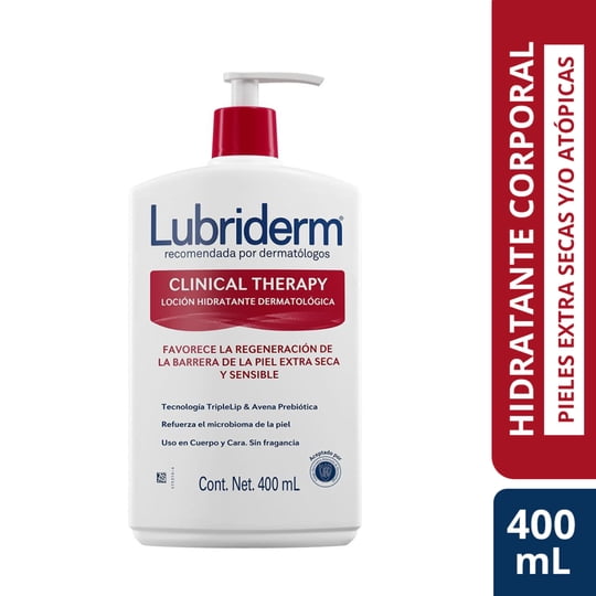 Loción Lubriderm Corporal Clinical Therapy Sin Fragancia