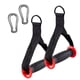 thumbnail image 5 of Accesorios De Agarre Para Gimnasio, Agarres De Banda De Resistencia Para Sistema De Poleas De Trabajo De Fitness, Negro Y Rojo, 5 of 5