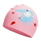 thumbnail image 1 of Gorro De Natación Para Niños, Gorro De Natación Ligero De Dibujos Animados Para Buceo, Surf, Piscina, Protección Solar, Rosa, 1 of 3