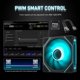 thumbnail image 5 of Ventiladores DARKROCK F120-3 de 120 mm con PWM y ARGB, color negro, 5 of 9