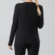 thumbnail image 2 of Sweater Rib Botones Mujer Flores 50415-2, 2 of 4